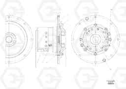 51041 Powertrain flange DD85 S/N 21362 -, Volvo Construction Equipment