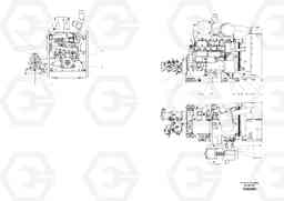 56315 Alternator-mounting on Engine ABG6820 S/N 20836 -, Volvo Construction Equipment