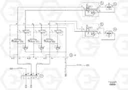 54394 Hydraulic diagram ABG5820 S/N 20975 -, Volvo Construction Equipment