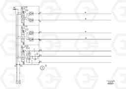 54957 Hydraulic Diagram ABG5820 S/N 20975 -, Volvo Construction Equipment