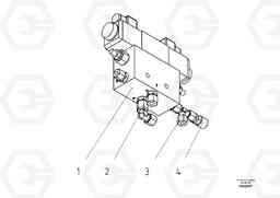59473 Levelling Valve Block ABG325 S/N 20941 -, Volvo Construction Equipment