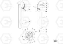 54210 Crank Mechanism ABG2820 S/N 20814 -, Volvo Construction Equipment