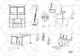 51242 Front Windshield ABG8820/ABG8820B ABG8820 S/N 21098-23354 ABG8820B S/N 23355-, Volvo Construction Equipment
