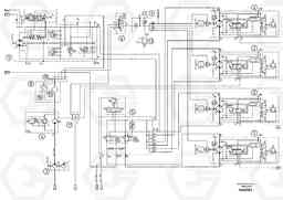 99071 Hydraulic diagram MW500 S/N 20591 -, Volvo Construction Equipment