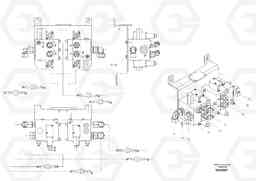 56636 Valve Support ABG8820/ABG8820B ABG8820 S/N 21098-23354 ABG8820B S/N 23355-, Volvo Construction Equipment