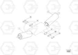 99953 Carrier Roller MW500 S/N 20591 -, Volvo Construction Equipment