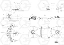 50054 Kit of Assembly Parts Main frame-roller Drum DD85 S/N 21362 -, Volvo Construction Equipment