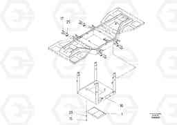 78133 Carrier Frame kit DD95 S/N 20624 -, Volvo Construction Equipment