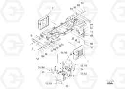 56954 Outer Mounting Parts DD85 S/N 21362 -, Volvo Construction Equipment