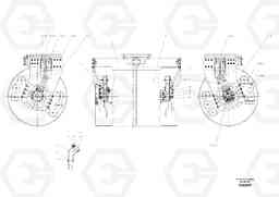 50626 Roller Drum Front DD85 S/N 21362 -, Volvo Construction Equipment