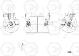 50627 Roller Drum Rear DD85 S/N 21362 -, Volvo Construction Equipment