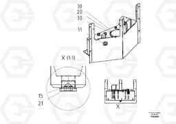 79070 Hydraulic tank DD95 S/N 20624 -, Volvo Construction Equipment