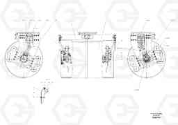 80638 Roller Drum Front DD95 S/N 20624 -, Volvo Construction Equipment