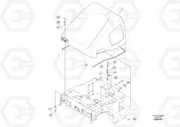 100558 Engine hood kit DD22 S/N 20784 -, Volvo Construction Equipment