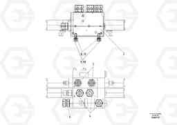 80575 Valve edge roller pre-assem DD95 S/N 20624 -, Volvo Construction Equipment