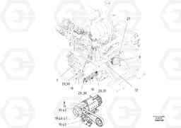 69153 Alternator-mounting Engine ABG7820/ABG7820B ABG7820 S/N 21064-23058 ABG7820B S/N 23059 -, Volvo Construction Equipment