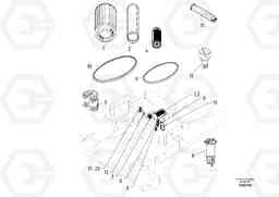 86659 Service kit ABG7820/ABG7820B ABG7820 S/N 21064-23058 ABG7820B S/N 23059 -, Volvo Construction Equipment