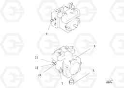 44359 Tamper Pump ABG7820/ABG7820B ABG7820 S/N 21064-23058 ABG7820B S/N 23059 -, Volvo Construction Equipment