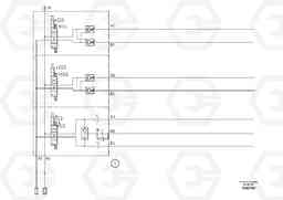 47724 Hydraulic diagram ABG8820/ABG8820B ABG8820 S/N 21098-23354 ABG8820B S/N 23355-, Volvo Construction Equipment