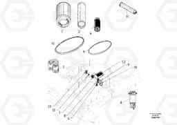 50726 Service kit ABG8820/ABG8820B ABG8820 S/N 21098-23354 ABG8820B S/N 23355-, Volvo Construction Equipment