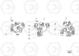 47726 Pre-assembling Block ABG8820/ABG8820B ABG8820 S/N 21098-23354 ABG8820B S/N 23355-, Volvo Construction Equipment