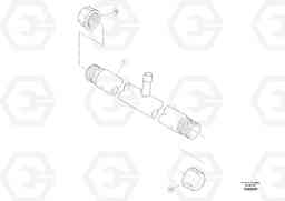 74447 Sprinkler Tube DD22 S/N 20784 -, Volvo Construction Equipment