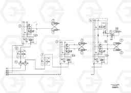 54092 Hydraulic diagram DD85 S/N 21362 -, Volvo Construction Equipment