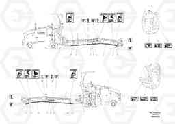 95898 Signs - Conveyor USA MW500 S/N 20591 -, Volvo Construction Equipment