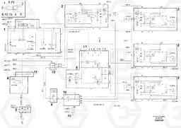 100281 Hydraulic diagram MW500 S/N 20591 -, Volvo Construction Equipment