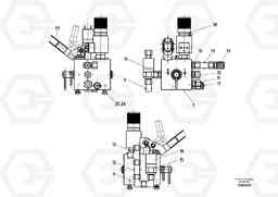 33550 Brake valve DD85 S/N 21362 -, Volvo Construction Equipment