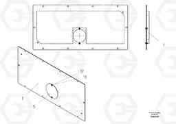 86172 Base Plate DD85 S/N 21362 -, Volvo Construction Equipment