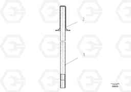 72974 Pump Lever DD95 S/N 20624 -, Volvo Construction Equipment