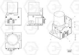 56157 Central Lubrication Pump Assembly ABG8820/ABG8820B ABG8820 S/N 21098-23354 ABG8820B S/N 23355-, Volvo Construction Equipment