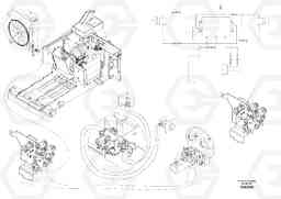 56155 Hydraulics For Reversing Conveyor ABG8820/ABG8820B ABG8820 S/N 21098-23354 ABG8820B S/N 23355-, Volvo Construction Equipment