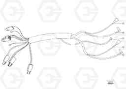 98166 Cable kit front axle MW500 S/N 20591 -, Volvo Construction Equipment