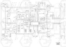 31179 Cable kit machine ABG8820/ABG8820B ABG8820 S/N 21098-23354 ABG8820B S/N 23355-, Volvo Construction Equipment