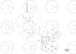 97886 Bracket Stop-block MW500 S/N 20591 -, Volvo Construction Equipment