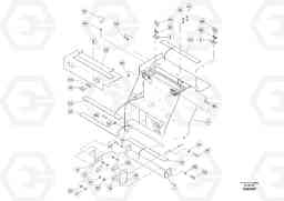 96334 Railing MW500 S/N 20591 -, Volvo Construction Equipment
