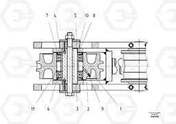 106126 Idler Wheel ABG6820 S/N 20836 -, Volvo Construction Equipment