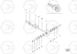 53086 Idler Wheel ABG2820 S/N 20814 -, Volvo Construction Equipment