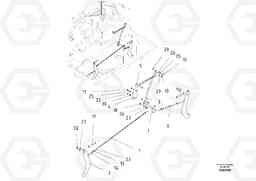 88598 Screed Transport Lock ABG2820 S/N 20814 -, Volvo Construction Equipment