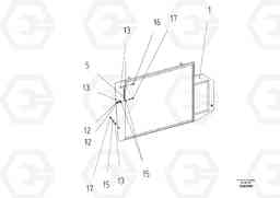 56744 Side Cowling ABG2820 S/N 20814 -, Volvo Construction Equipment