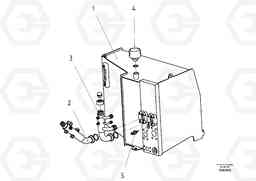 56995 Hydraulic diagram ABG2820 S/N 20814 -, Volvo Construction Equipment