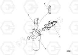 56999 Hydraulic diagram ABG2820 S/N 20814 -, Volvo Construction Equipment