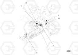 57004 Hydraulic diagram ABG2820 S/N 20814 -, Volvo Construction Equipment