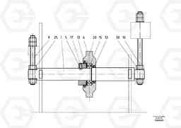 56170 Tensioner Bearing ABG3870 S/N 20538 -, Volvo Construction Equipment