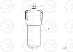 93168 Pressure Filter ABG9820 S/N 20812 -, Volvo Construction Equipment