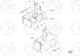 56164 Air Intake Box ABG3870 S/N 20538 -, Volvo Construction Equipment