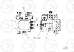 53075 Tamper Pump ABG325 S/N 20941 -, Volvo Construction Equipment