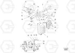 57014 Valve Support ABG2820 S/N 20814 -, Volvo Construction Equipment